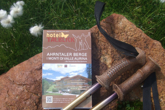 Wanderkarte Hotel Talblick Ahrntal