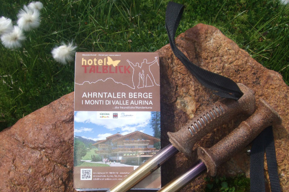 Carta geografica Hotel Talblick Valle Aurina
